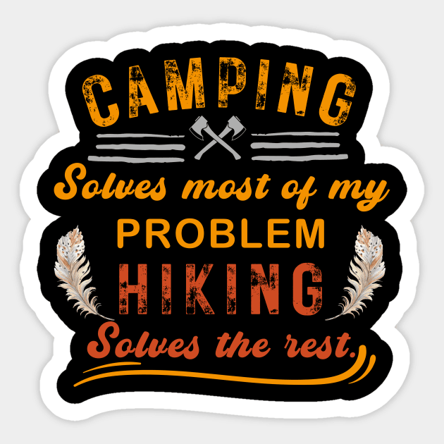 Funny Camping and Hiking Sticker by AdventureLife